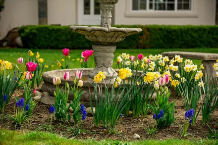 Front fountain — 1435 NW 188th St, Shoreline