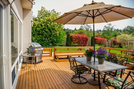 Rear deck — 1435 NW 188th St, Shoreline