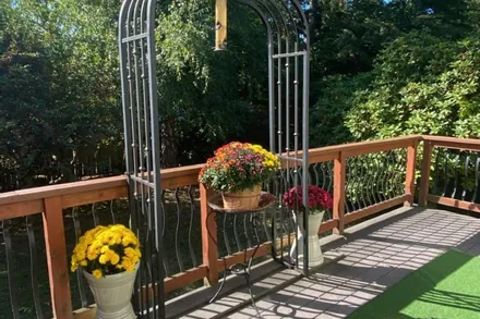 Rear deck — 14028 19th Ave NE, Seattle